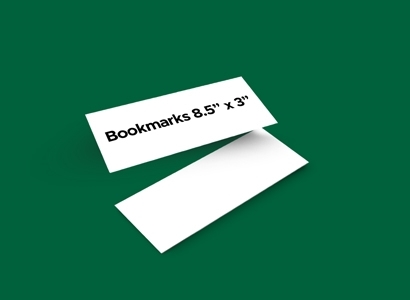 Single Sided Bookmarks - 3